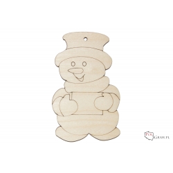 Zawieszka Bałwan 10cm A180